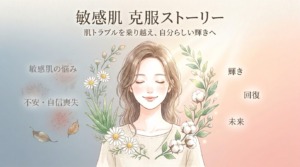 肌荒れ・敏感肌にお悩みの方へ｜何を使っても染みた肌が5年で変わった記録
